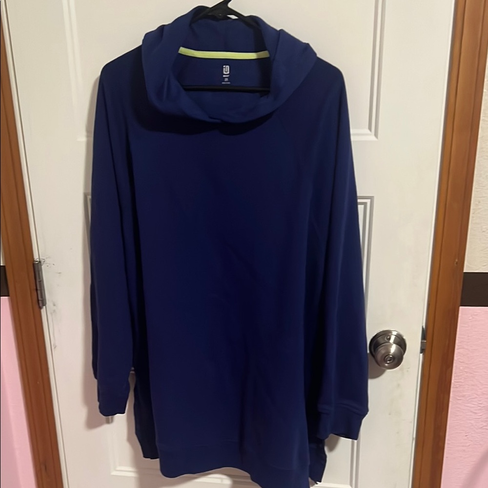 Ideology Blue Hoodie Sweatshirt